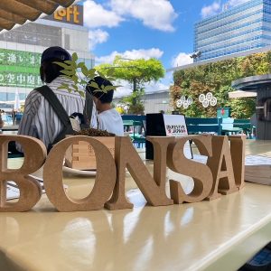 5/22（日）西武池袋本店にて里山BONSAI ワークショップを開催いたしました。